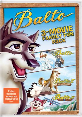 Image of Balto 3-Movie Adventure Pack DVD boxart