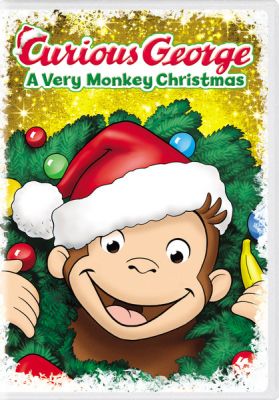 Image of Curious George: A Very Monkey Christmas - Merry Faces DVD boxart