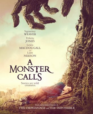 Image of Monster Calls, A DVD boxart