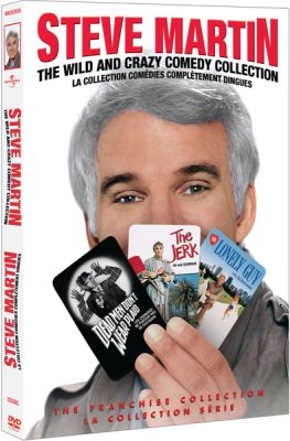 Image of Steve Martin: The Wild and Crazy Comedy Collection DVD boxart