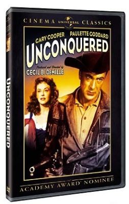 Image of Unconquered DVD boxart