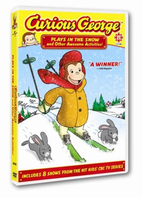 Image of Curious George: Plays in the Snow and Other Awesome Activities! DVD boxart