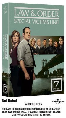 Image of Law & Order: Special Victims Unit: Season 7 DVD boxart