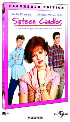 Image of Sixteen Candles DVD boxart
