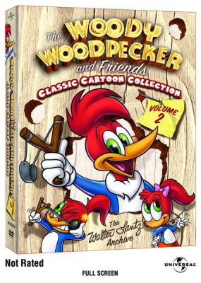 Image of Woody Woodpecker and Friends Classic Cartoon Collection: Volume 2 DVD boxart