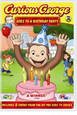 Image of Curious George: Goes to a Birthday Party DVD boxart