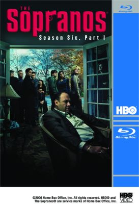 Image of Sopranos: Season 6 Part 1 BLU-RAY boxart