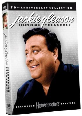 Image of Jackie Gleason TV Treasures: The Honeymooners 70th Anniversary Collection DVD boxart