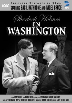 Image of Sherlock Holmes in Washington DVD boxart