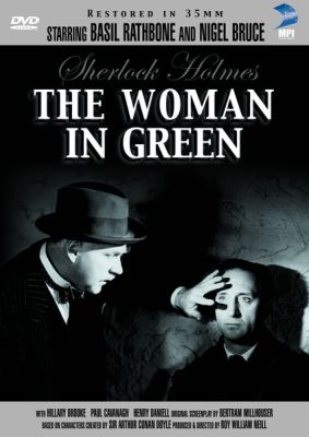 Image of Sherlock Holmes The Woman in Green DVD boxart
