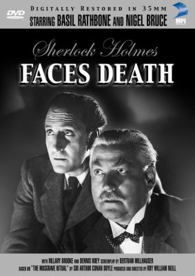 Image of Sherlock Holmes Faces Death DVD boxart