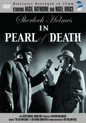 Image of Sherlock Holmes in Pearl of Death DVD boxart