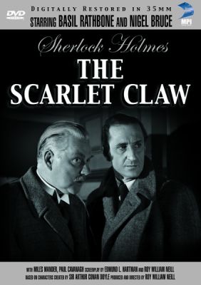 Image of Sherlock Holmes The Scarlet Claw DVD boxart