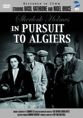 Image of Sherlock Holmes in Pursuit to Algiers DVD boxart