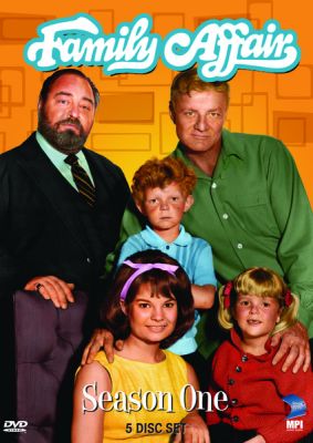 Image of Family Affair Season 1 DVD boxart