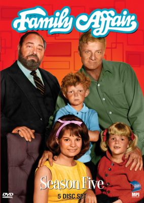 Image of Family Affair Season 5 DVD boxart