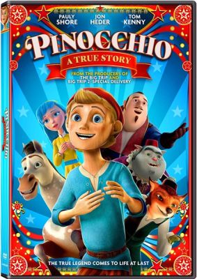 Image of Pinocchio: True Story, A DVD boxart