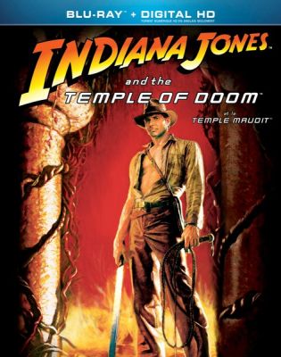 Image of Indiana Jones and the Temple of Doom BLU-RAY boxart