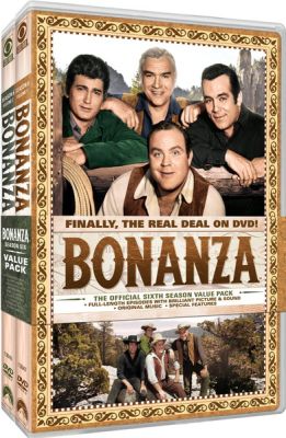 Image of Bonanza: Season 6, Vol 1 & 2 DVD boxart