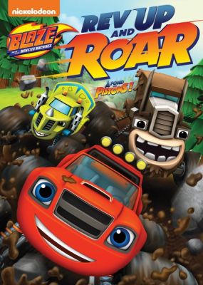 Image of Blaze and the Monster Machines: Rev Up and Roar  DVD boxart