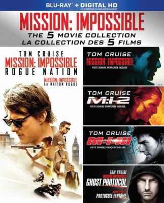 Image of Mission: Impossible 5-Movie Collection BLU-RAY boxart