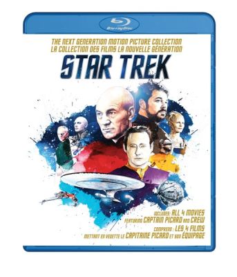Image of Star Trek: The Next Generation Motion Picture Collection BLU-RAY boxart