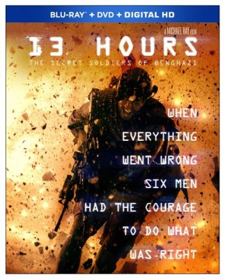 Image of 13 Hours: The Secret Soldiers of Benghazi BLU-RAY + boxart