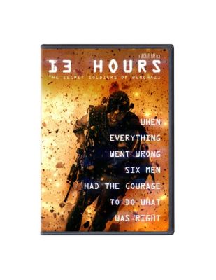 Image of 13 Hours: The Secret Soldiers of Benghazi  DVD boxart