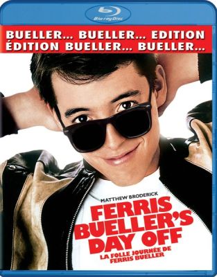 Image of Ferris Bueller's Day Off BLU-RAY boxart
