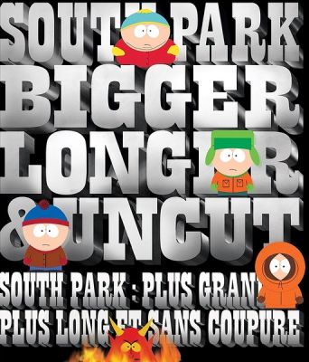 Image of South Park: Bigger, Longer & Uncut BLU-RAY boxart