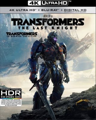 Image of Transformers: The Last Knight 4K boxart