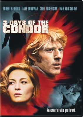 Image of 3 Days of the Condor  DVD boxart