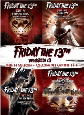 Image of Friday The 13th: Deluxe Edition Four Pack (V-VIII)  DVD boxart