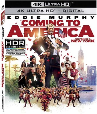 Image of Coming to America 4K boxart