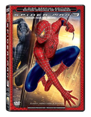 Image of Spider-Man 3 DVD boxart