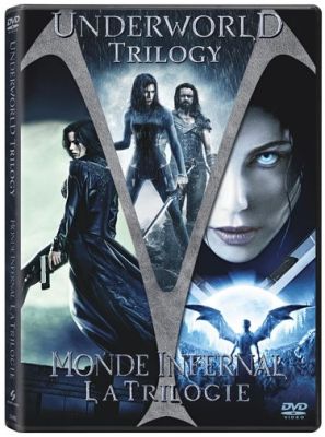 Image of Underworld/Underworld: Evolution/Underworld: Rise Of The Lycans DVD boxart