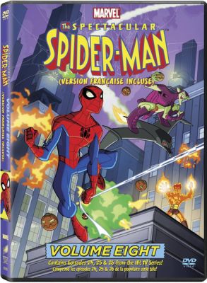 Image of Spectacular Spiderman: Volume 8 DVD boxart