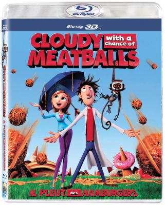 Image of Cloudy With A Chance Of Meatballs Blu-ray boxart