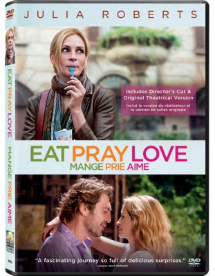 Image of Eat Pray Love DVD boxart