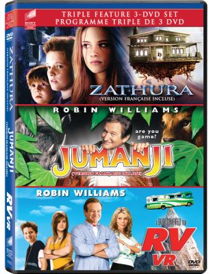 Image of Zathura/RV/Jumanji DVD boxart