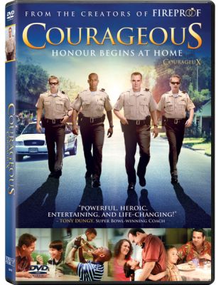 Image of Courageous DVD boxart