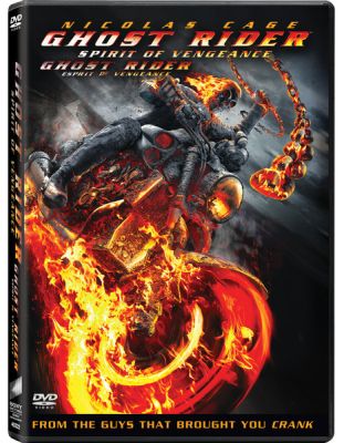 Image of Ghost Rider Spirit Of Vengeance DVD boxart