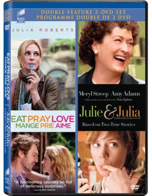 Image of Eat Pray Love/Julie & Julia DVD boxart