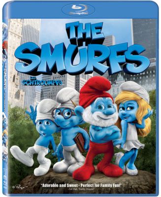 Image of Smurfs Blu-ray boxart