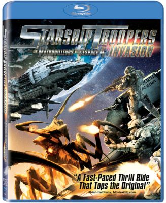 Image of Starship Troopers: Invasion Blu-ray boxart