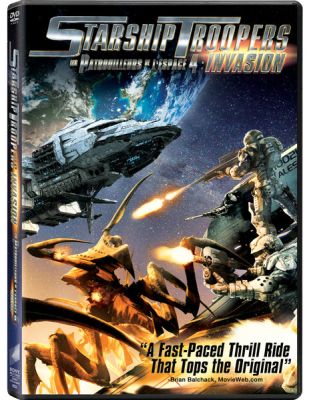 Image of Starship Troopers: Invasion DVD boxart