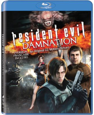 Image of Resident Evil: Damnation Blu-ray boxart