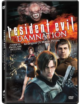 Image of Resident Evil: Damnation DVD boxart