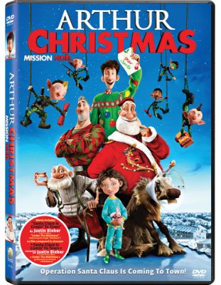 Image of Arthur Christmas DVD boxart