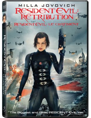 Image of Resident Evil: Retribution DVD boxart